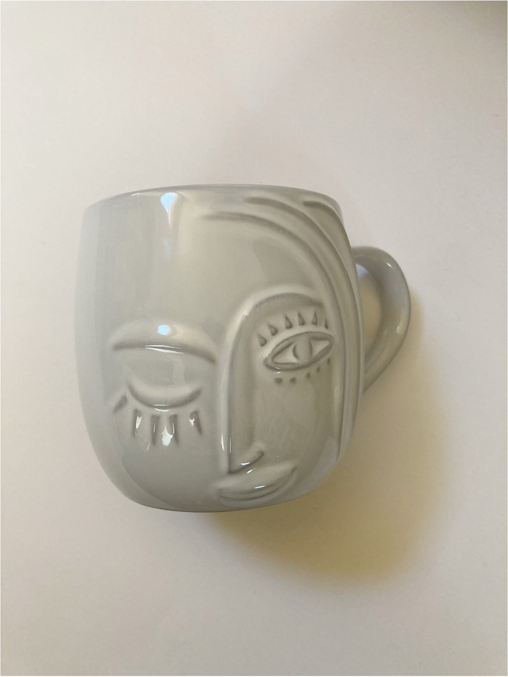 Starbucks 2013 Anniversary Edition Embossed Winking Mermaid Siren Coffee Tea Mug